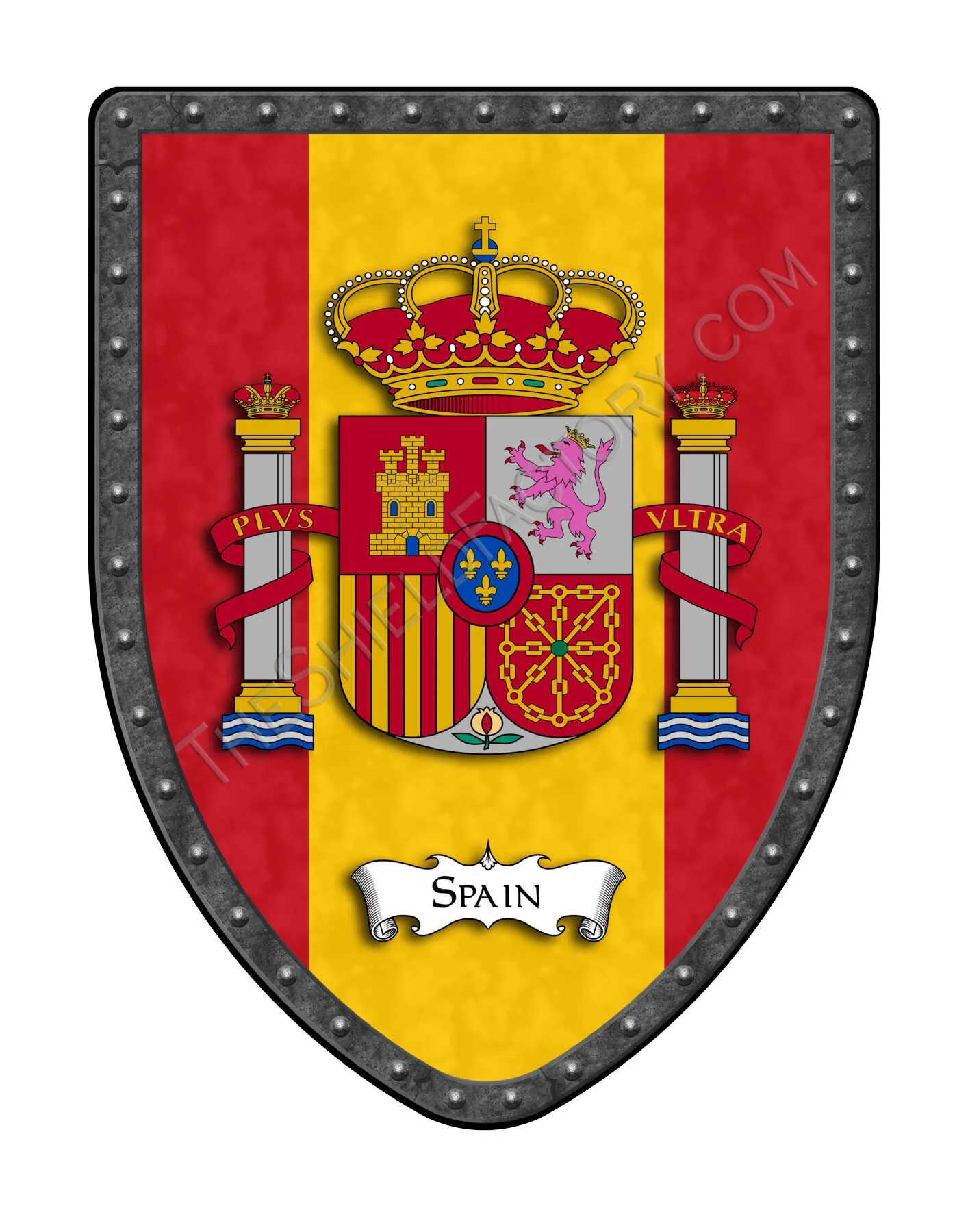 Испанский герб. Испанский геральдический щит. Испанский щит в геральдике. Испанский Гербовый щит. Испанский герб форма.