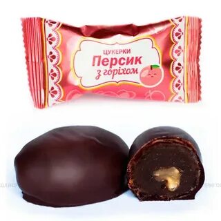 Персик в шоколадной глазури