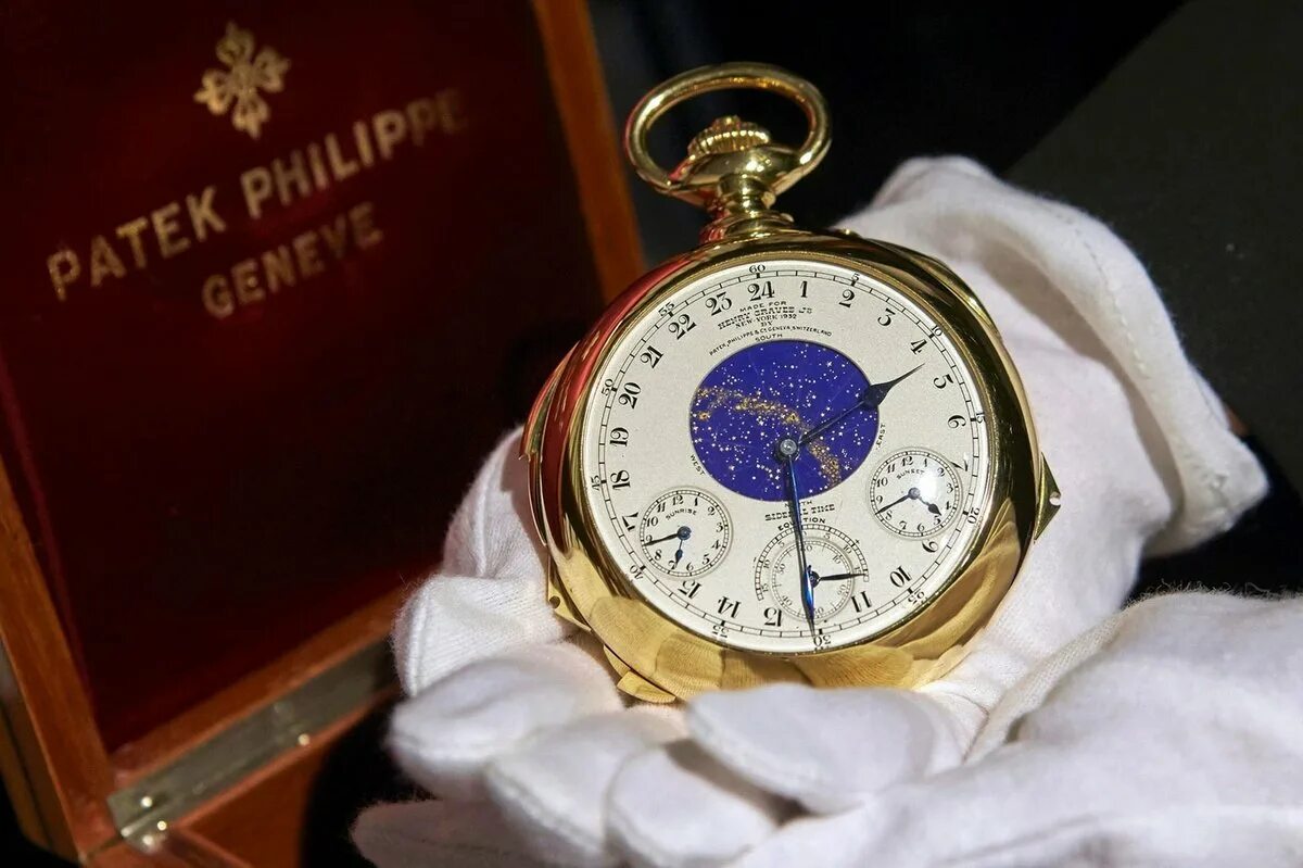 То время как самый дорогой. Patek Philippe Henry Graves Supercomplication за 24.000.000 $. Patek Philippe Supercomplication. Patek Philippe Henry Graves Supercomplication. Patek Philippe — «Henry Graves Supercomplication» 1931 г.