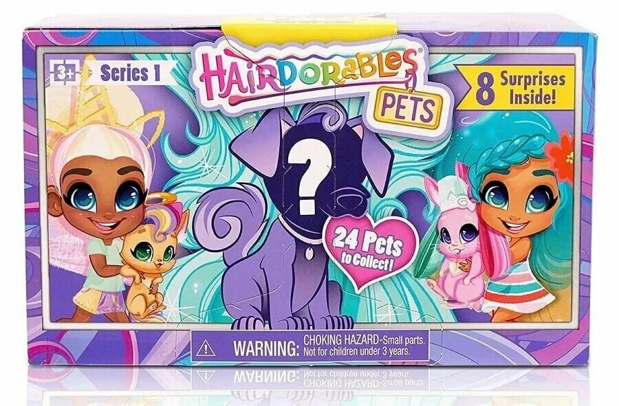 Pet series. Hairdorables милые пушистики питомцы. Игровой набор just Play Hairdorables питомцы 23635. Кукла Hairdorables Pets.