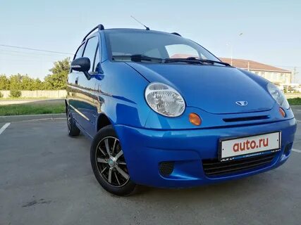 Авито дэу матиз с пробегом