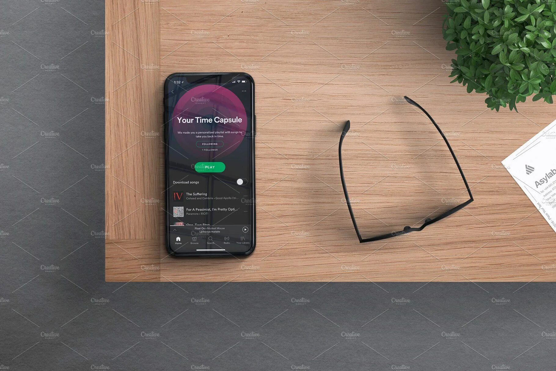 Objects screen