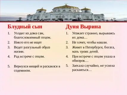 Почему дуня уехала от отца