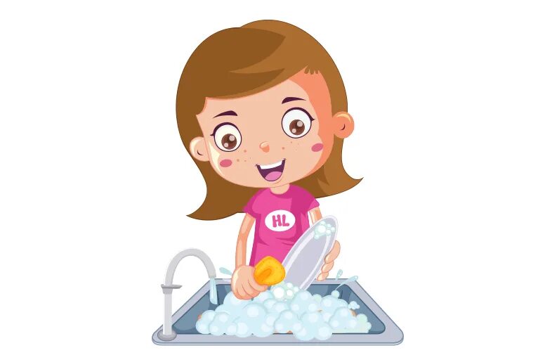 Have you done the dishes. Wash the dishes. Wash the dishes без фона. Wash the dishes картинка для детей. Do washing-up вектор.