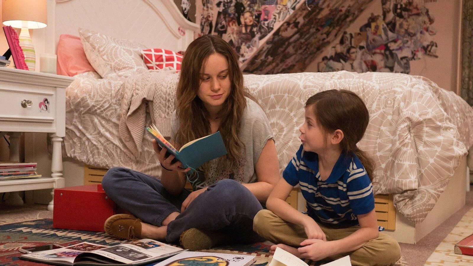 Комната 2015 года. Бри Ларсон комната. Brie Larson Jacob Tremblay.