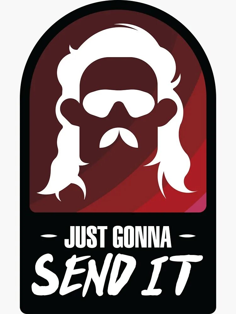 Just send it. Наклейки оно. джаст сент. стикеры it. send it stickers.
