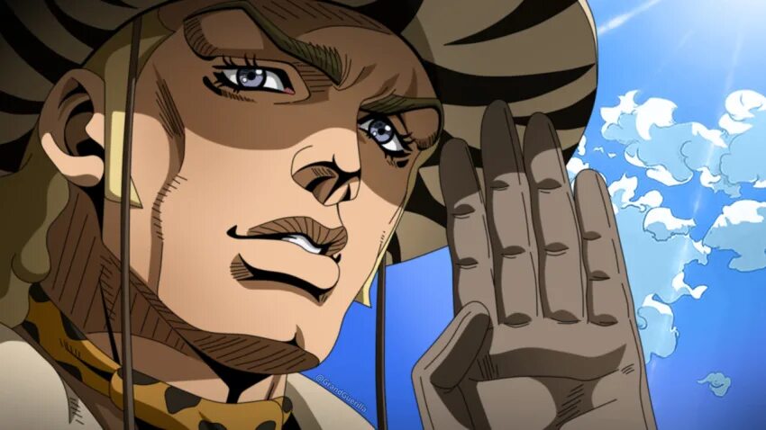 Главы джоджо. Маунтейн джоджо. jojo маунтин тим. маунтин тим steel ball run. джоджо тима.