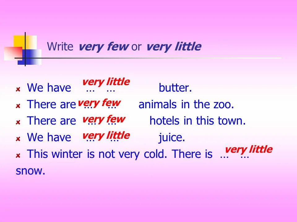 Only a few only a little. Very few very little правило. Little a few употребление. Few a few правило. A few a little правило.