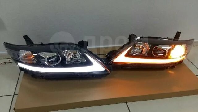 Купить CD008 Фары передние CCFL Daylight Black от Liyuan Lights на Toyota Camry 