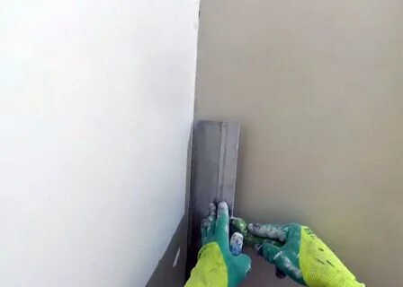 Шпатлевка стен углы