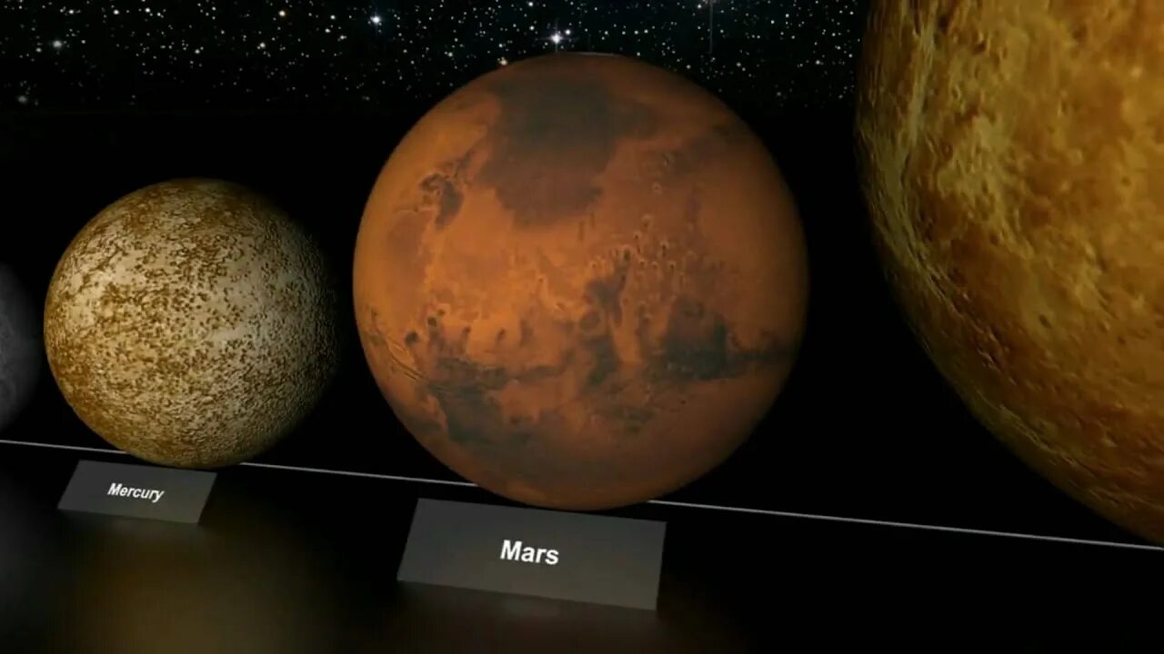 Фотография самой большой планеты. Планета Марс и земля. Марс с земли. Меркурий и Марс.