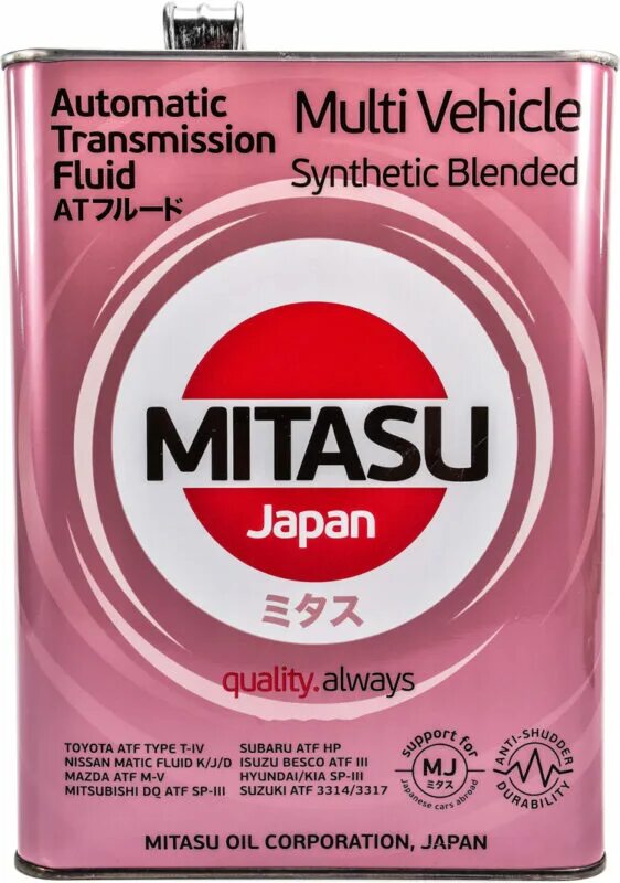 Mitasu ATF mj323. Mitasu Multi vehicle ATF Synthetic Blended. Артикул Mitasu ATF Multi vehicle. Mitasu Multi matic Fluid.