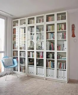 Книжные шкафы в интерьере