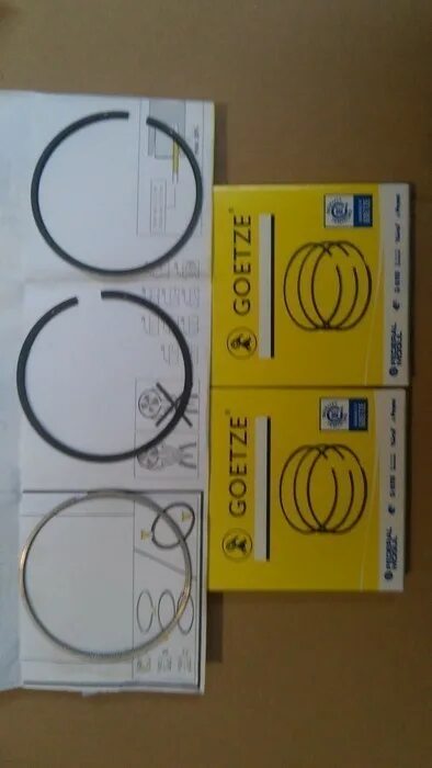 2 155 л. С. Goetze 08-440000-00 кольца поршневые комплект std. Goetze 08-104200-00 кольца поршневые, комплект std. 2.
