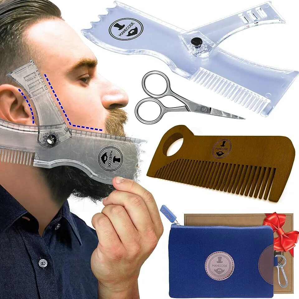 Manecode all in one. Manecode beard shaping tool. manecode триммер модель atb024. manecode насадки запасные.