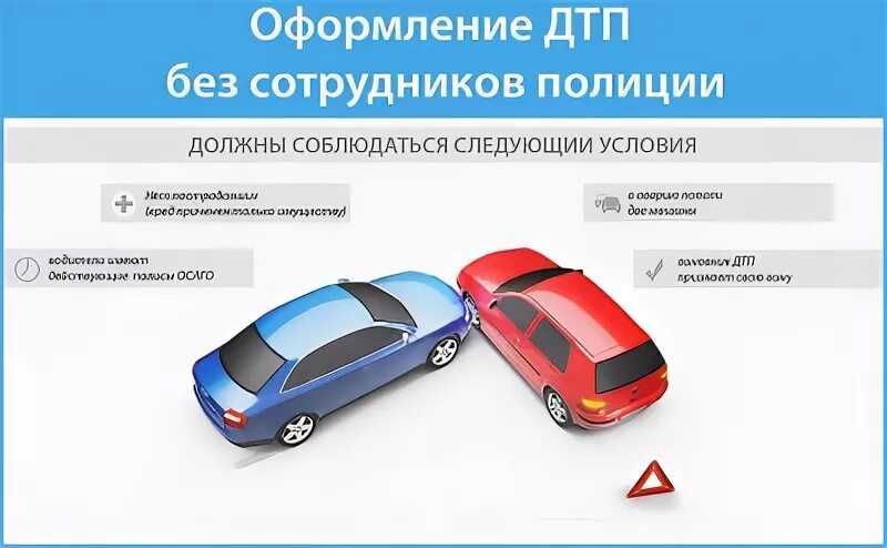 Дтп без сотрудников полиции