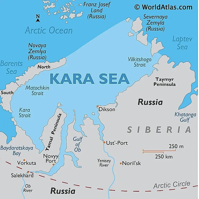 Острова карского моря названия. Карские ворота на карте России. Карское море на карте России. Пролив Карские ворота на карте. Карское море на карте.