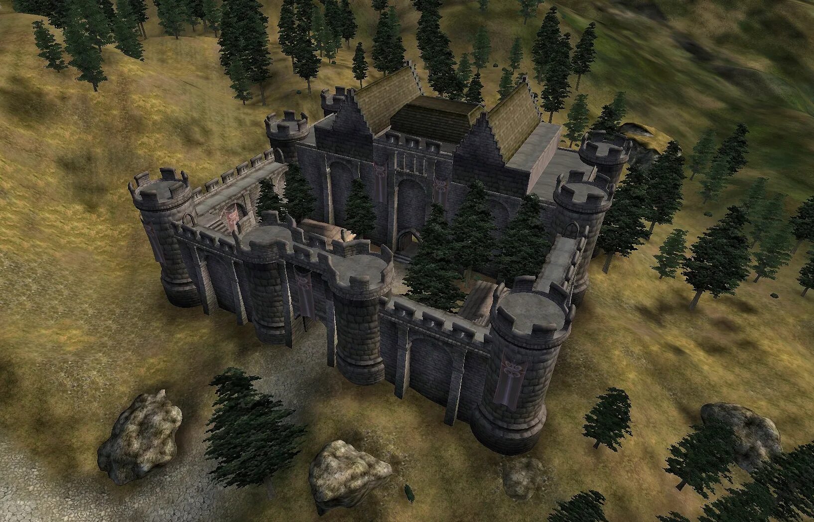 Замок Battlehorn Castle. Замок обливион. Обливион крепость. Battlehorn Oblivion. Замок рог