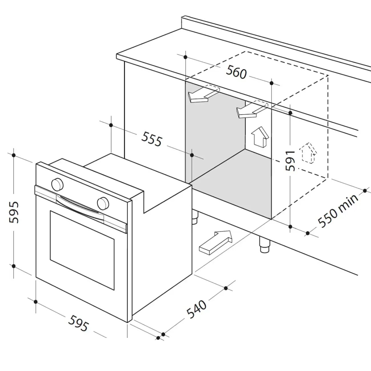 Высота электрического духового шкафа. Газовый духовой шкаф de'Longhi DGGW 4. Zigmund & Shtain en 123.912 w. Zigmund Shtain en 117.921 b схема встраивания. Газовый духовой шкаф Delonghi CGBS 4 Rus.