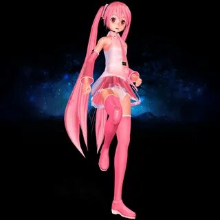 MMD Model : Koron Sakura Miku.