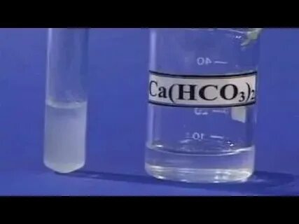 Известковая вода и углекислый газ реакция
