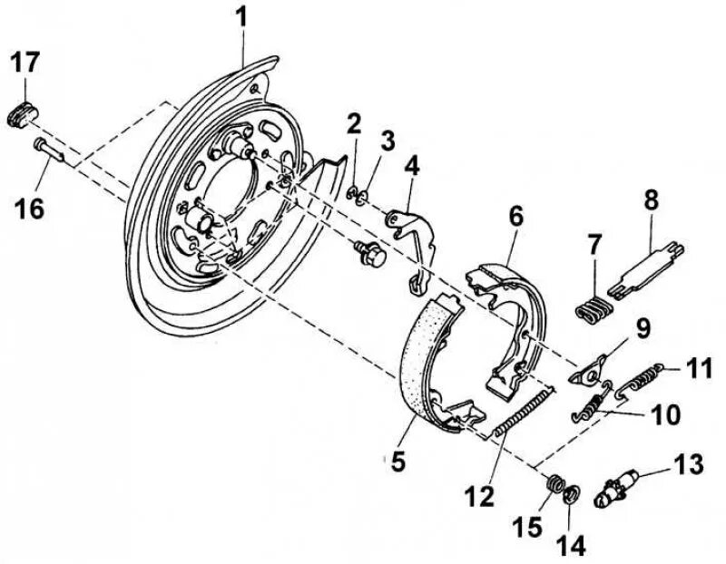 Заменить стояночный тормоз. Схема задних колодок Субару Форестер. Схема задних колодок ручника Chevrolet Epica. Схема колодок ручника Шевроле Лачетти. Колодки стояночного тормоза Шевроле Лачетти схема.