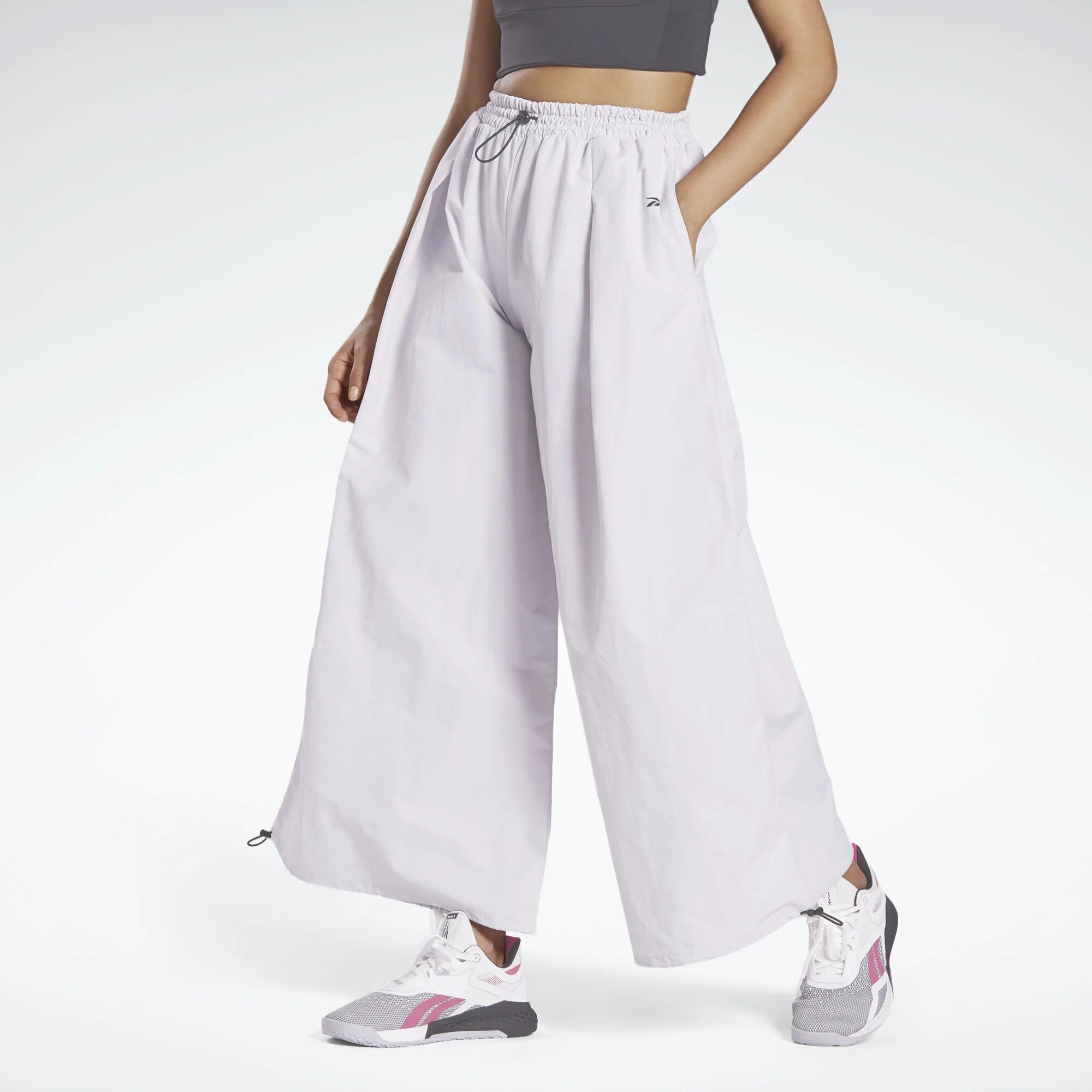 Спортивные брюки wide Leg Woven. Брюки рибок женские широкие fu2518. Reebok wide Leg Woven Pants. Штаны Reebok fu2518. Брюки wide leg