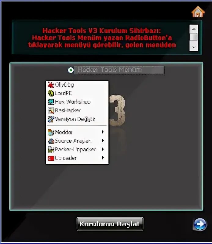 Hacker tools. Hacker tools