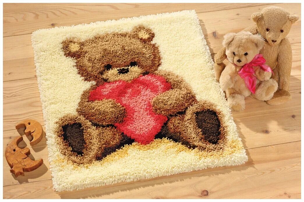 как вышивать коврики.