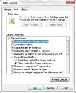 Option view