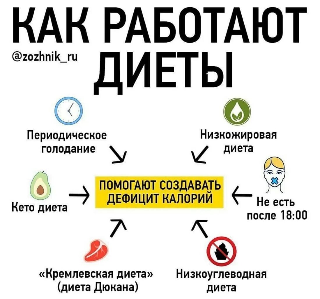 Как работает голод