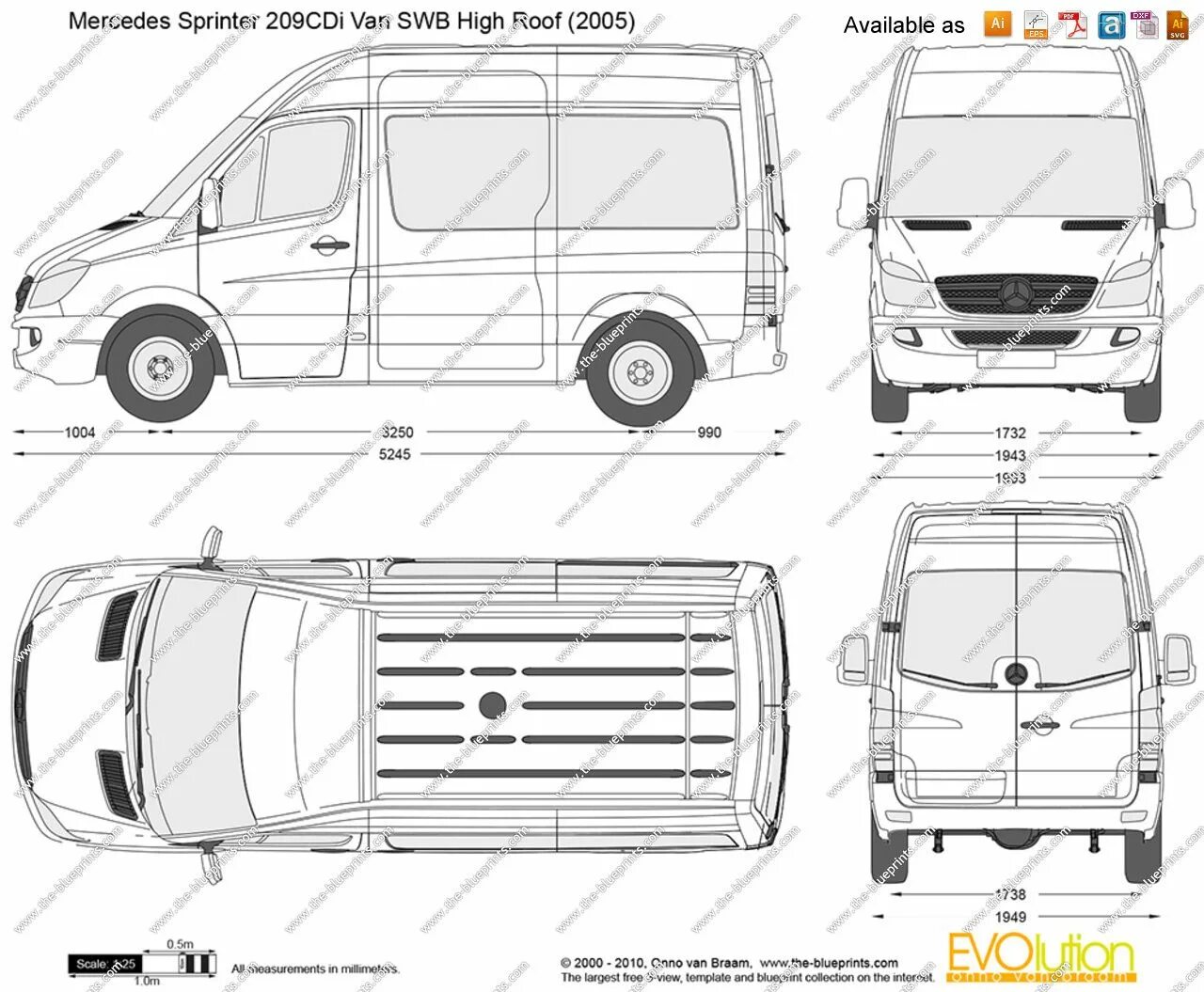 Карта спринтер. Мерседес-Бенц Спринтер 2007 габариты. Mercedes Sprinter 2005 габариты. Mercedes-Benz Sprinter 311 габариты. Mercedes Sprinter 2001 высота кузова.