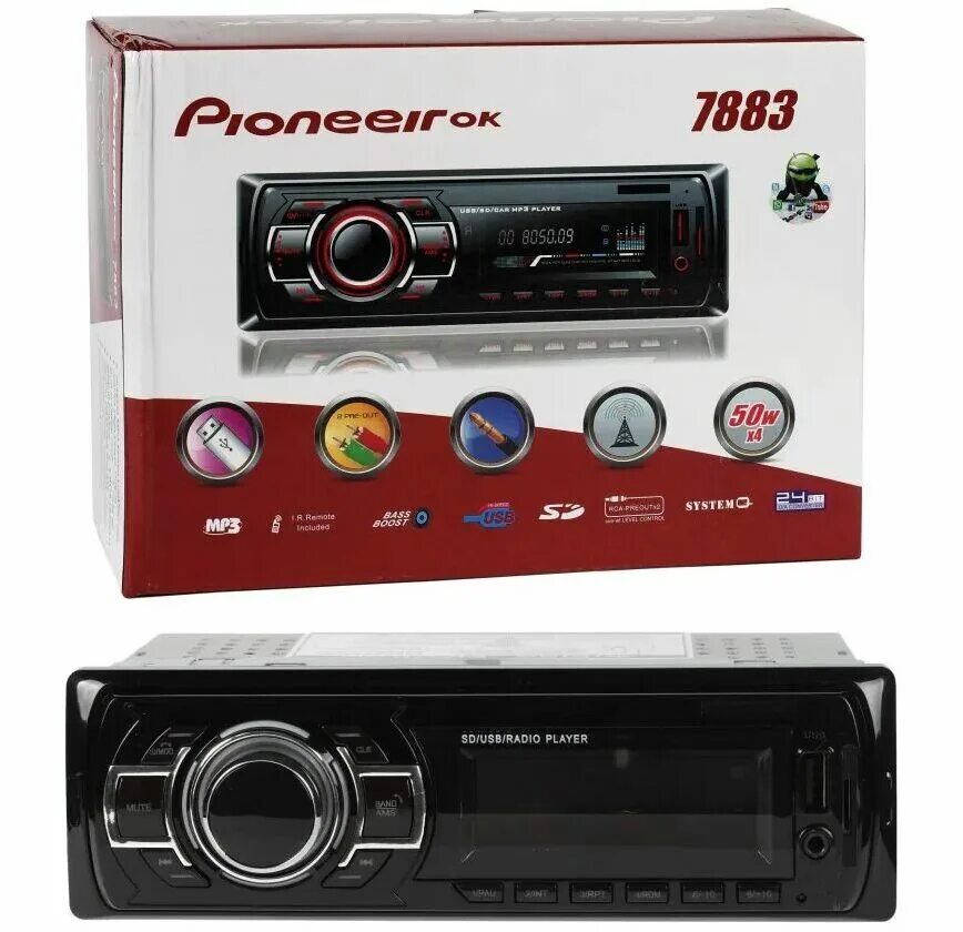 Pioneer ok ax3. Автомагнитола Пионер ок 7883. Pioneer ok 4404. Автомагнитола DV-Pioneeir ok JSD-3011.