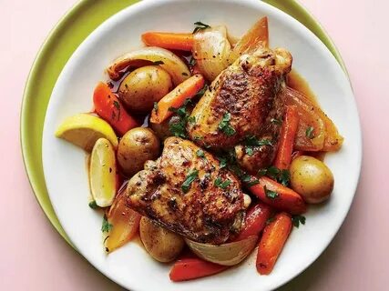 Курица с овощами калории