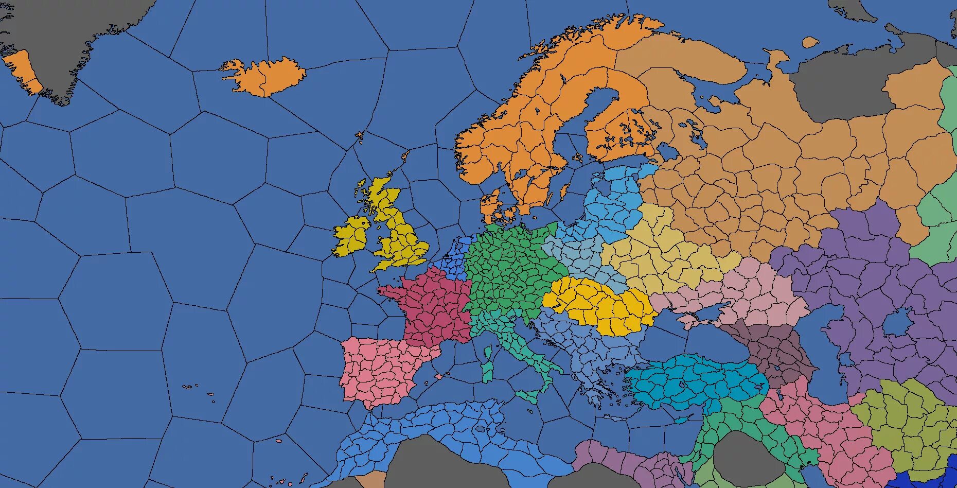 Region eu. Карта Европы для ВПИ. Карта Европы с регионами. Административное деление Европы. Политическая карта Восточной Европы с регионами.