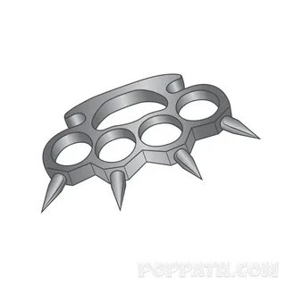 Кастет рисунок