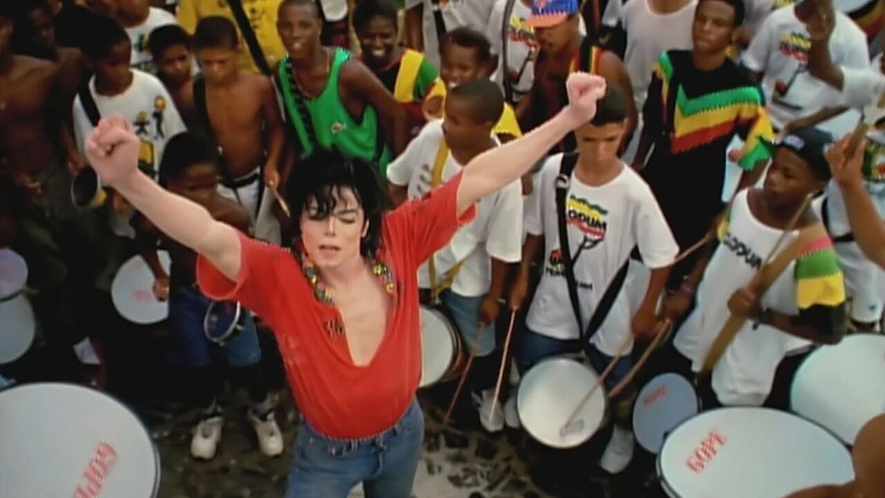 Песня майкла джексона they don t. Olodum Michael Jackson.