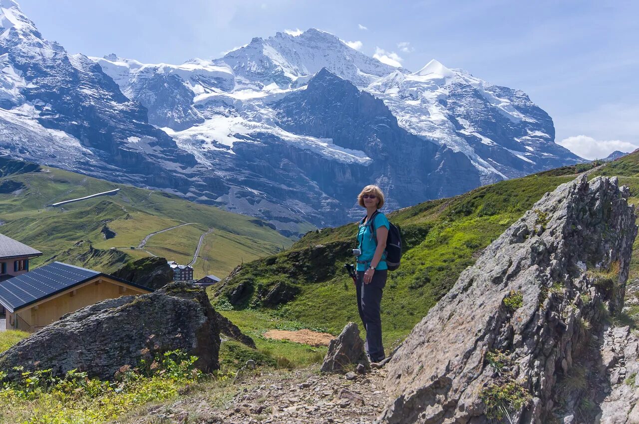 Рассмотрите фото швейцарских альп отметьте три