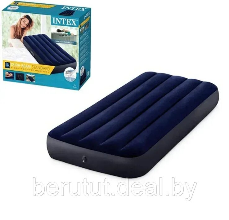 Intex кровать надувная classic downy (fiber tech) cот, 76см x 1,91м x 25см, 64756. Intex матрас 76*191 fiber tech. Intex кровать надувная classic downy (fiber tech) cот, 76см x 1,91м x 25см, 64756. Матрас 64756 intex. Downy 64756.