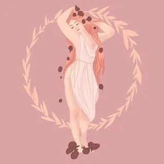 Афродита нарисовать