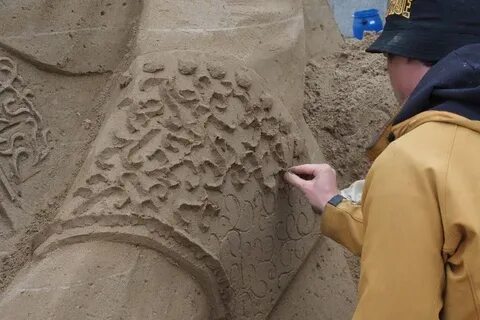 Фестиваль песчаных скульптур в петербурге