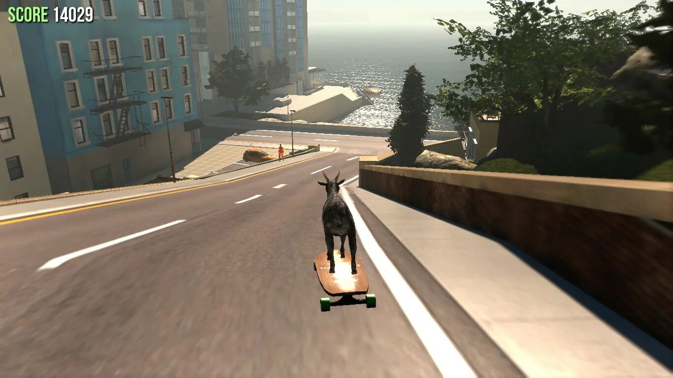 Симулятор козла в городе. Goat simulator. гоат симулятор 2. симулятор козла школа. goat simulator обложка игры на xbox 360.