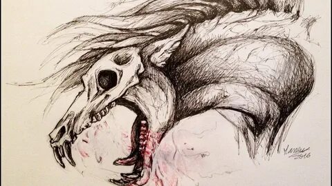 Страшная рисовка