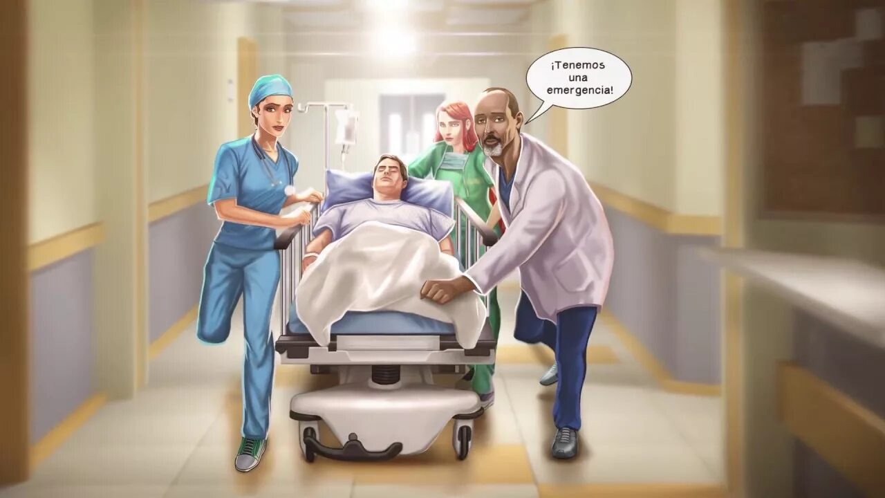 Does operations in a hospital writes. Operate now hospital. operate ow hospital.
