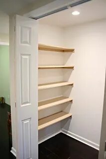 Полки самому в кладовке