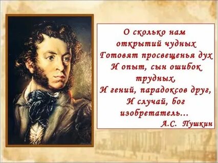 Просвещение пушкину