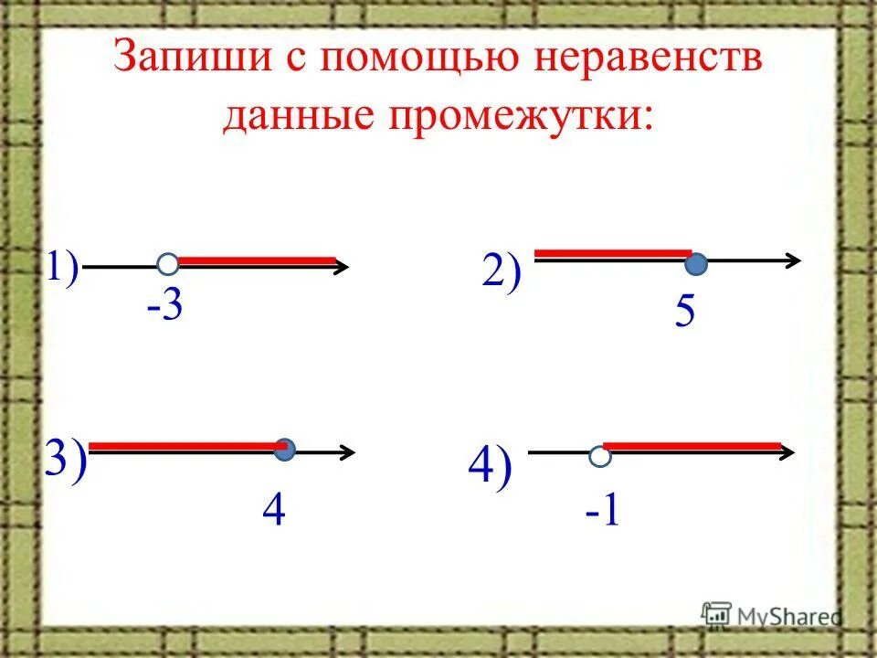 записать неравенство. числовой луч неравенства. запишите с помощью неравенства. системы линейных неравенств 9 класс. записать в виде двойного неравенства.