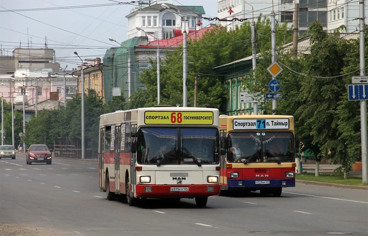 Время автобусов красноярский край. Man sl202 Красноярск. 68 Автобус Красноярск. 202 Автобус Красноярск. Автобус 14 Красноярск.