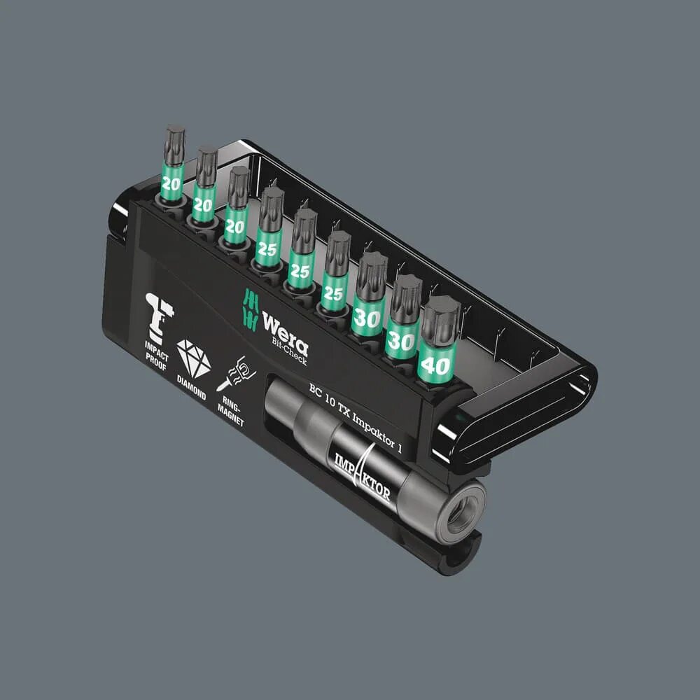 Bit check. Wera bit-check impaktor 2. набор бит wera. wera bit-check 10 impaktor 3 057683. отзывы наборе бит вера импактор.