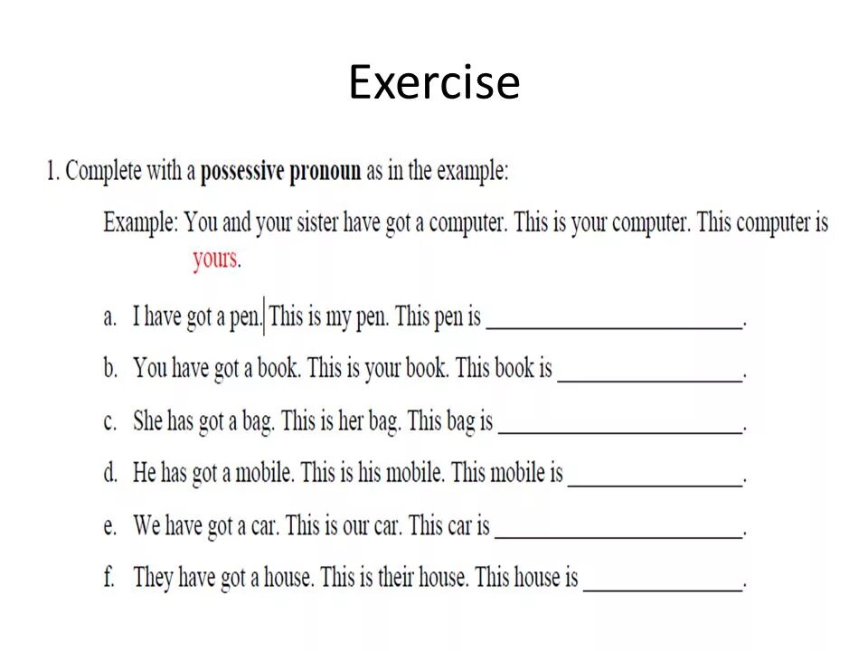 Притяжательные местоимения exercises. Притяжательные местоимения Worksheets. Possessive adjectives and pronouns упражнения. Притяжательные местоимения в английском Worksheets. Absolute pronouns